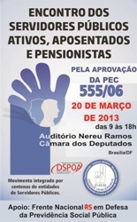 DS/POA apoia evento sobre PEC 555/06