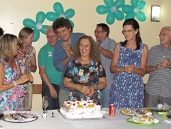 Aniversariantes do trimestre comemoram na DS/POA