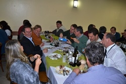 Churrasco de confraternização recebe colegas de outros estados