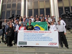  Auditores Fiscais protestam no Dia Nacional de Lutas