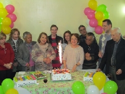 Brinde aos aniversariantes do trimestre
