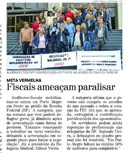 Jornal Correio do Povo destaca ação da DS/POA