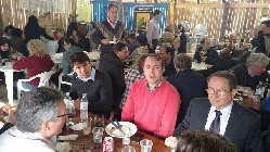 Churrasco da DS/POA e Agafisp reúne filiados no Acampamento Farroupilha