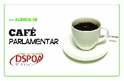 Nesta segunda (30/11), Café Parlamentar com o deputado João Derly