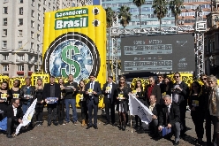 Sonegômetro é instalado no Centro de Porto Alegre