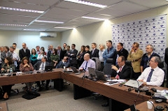 Em reunião com superintendente, auditores fiscais pedem posicionamento da administração