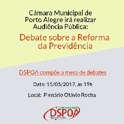 Debate sobre a Reforma da Previdência