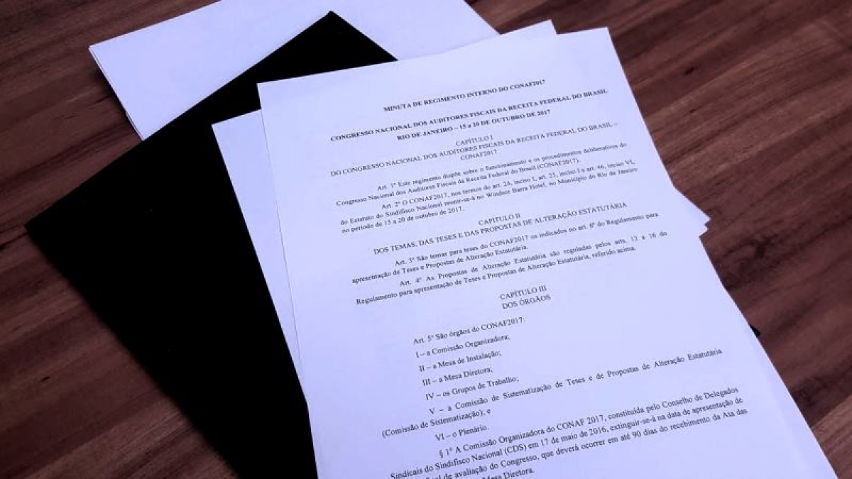 Conaf 2017: abertas as inscrições de teses e propostas de alteração estatutárias