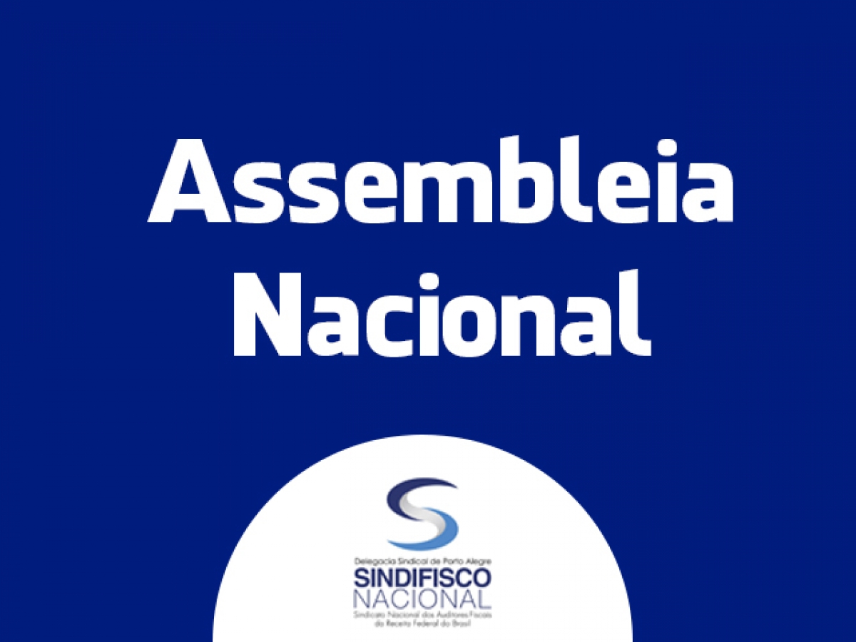 DEN convoca os filiados para a Assembleia Nacional no dia 22/03