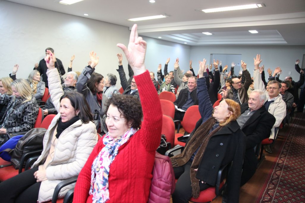 Assembleia delibera sobre ação judicial