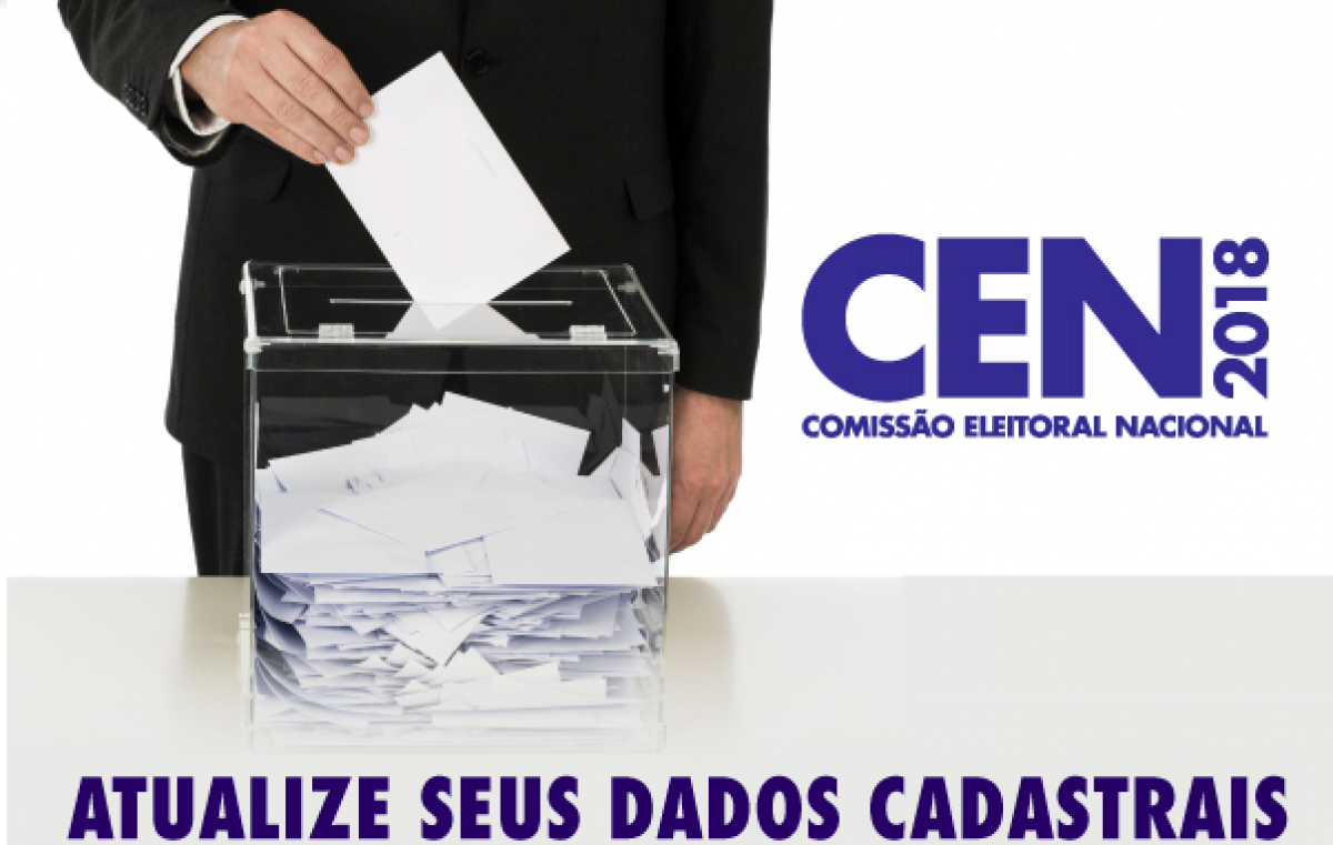 Eleições: Filiados precisam atualizar dados cadastrais