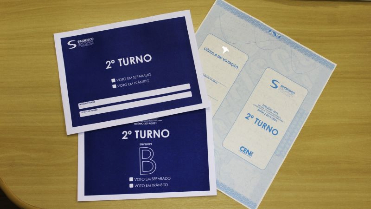 Eleição DEN: votação 2º turno será no dia 13/11