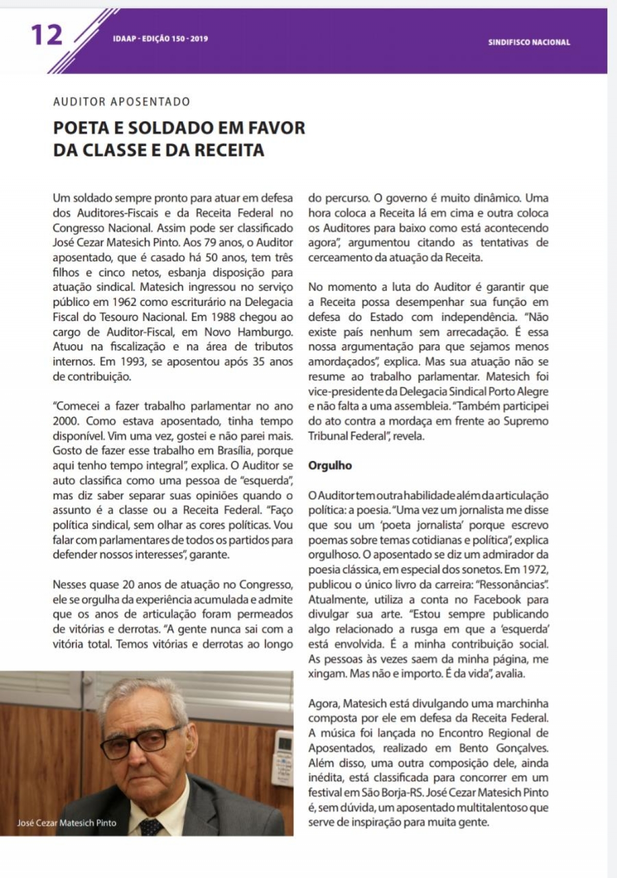 Confira o Informativo da Diretoria de Assuntos de Aposentadorias e Pensões