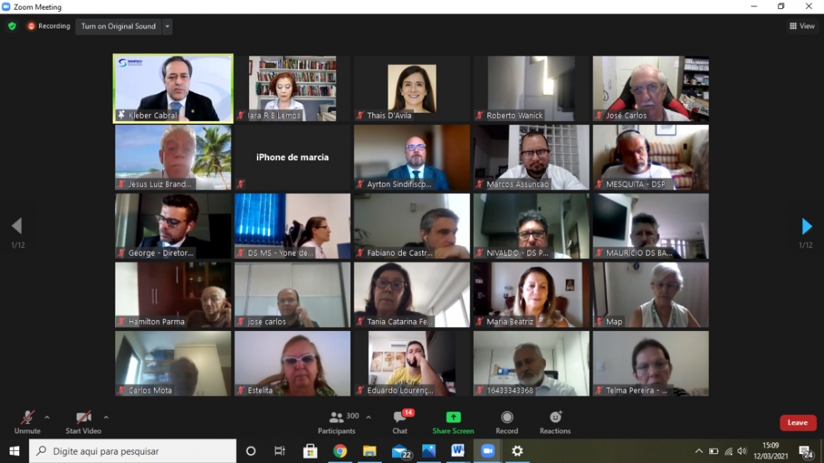 Live da DEN mobiliza mais de 600 Auditores