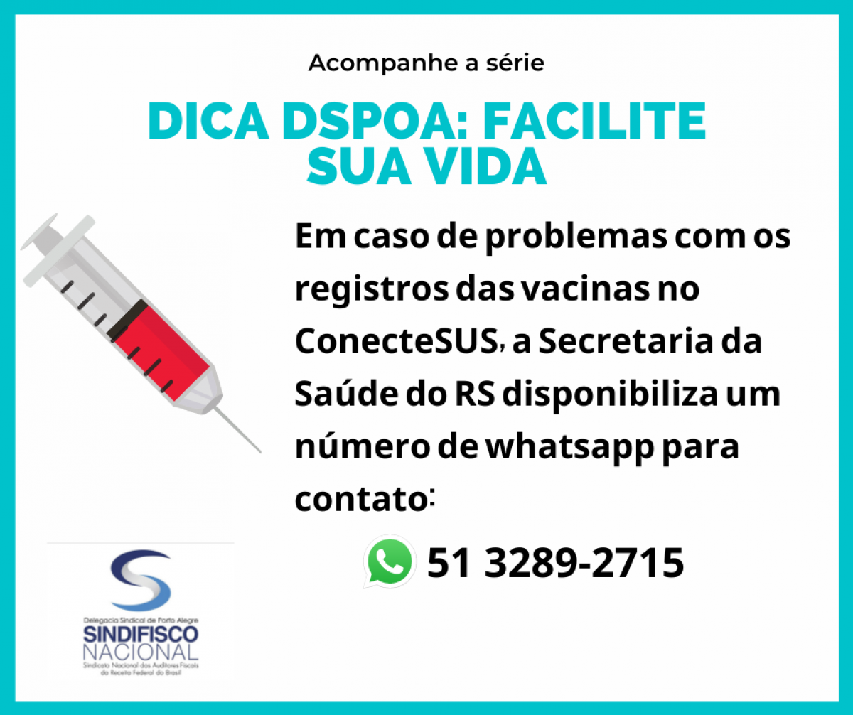 Dica DSPOA: Facilite sua vida