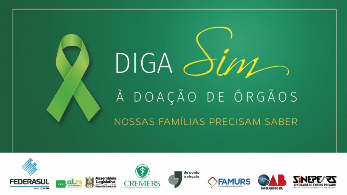 Doação de órgãos - diga SIM