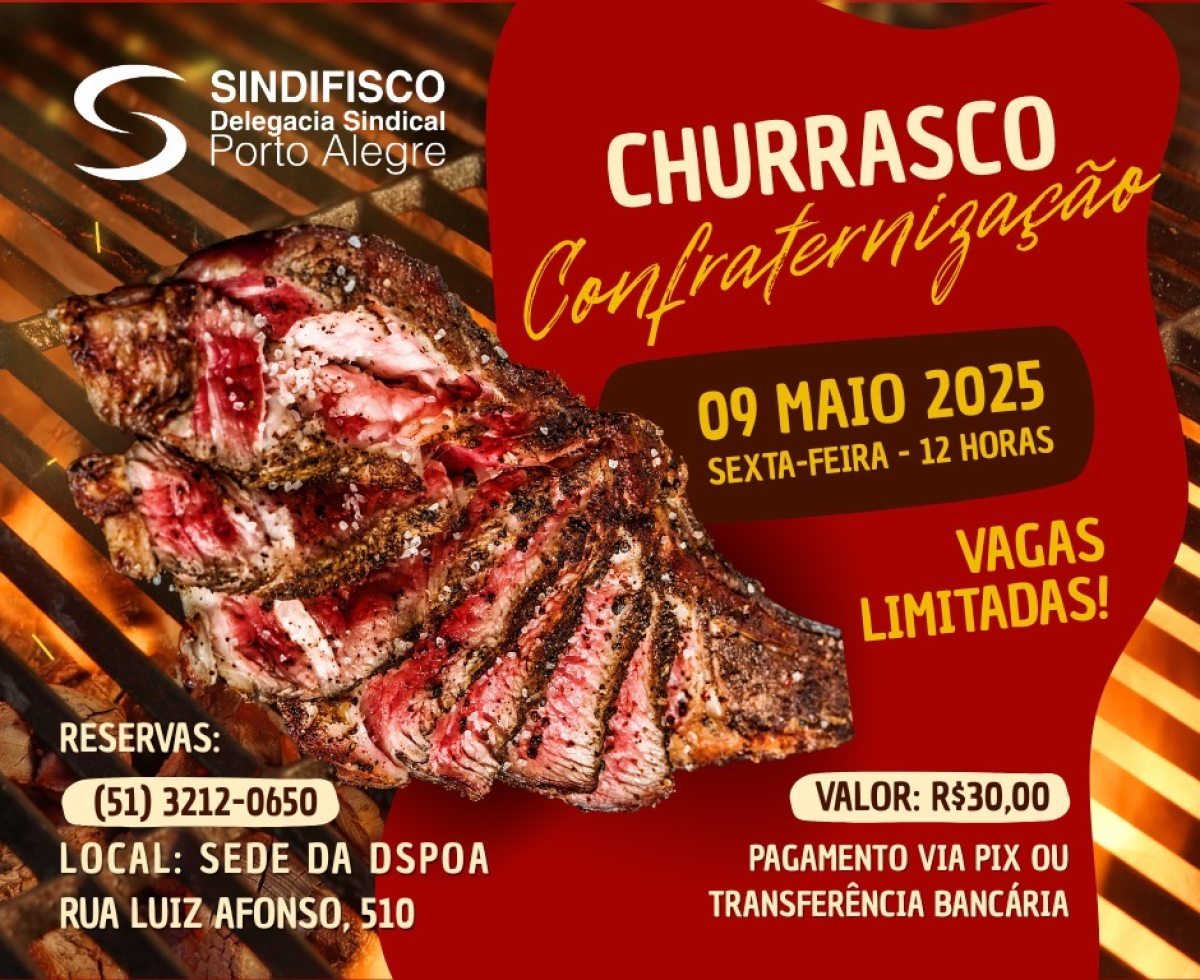 CHURRASCO DE CONFRATERNIZAÇÃO