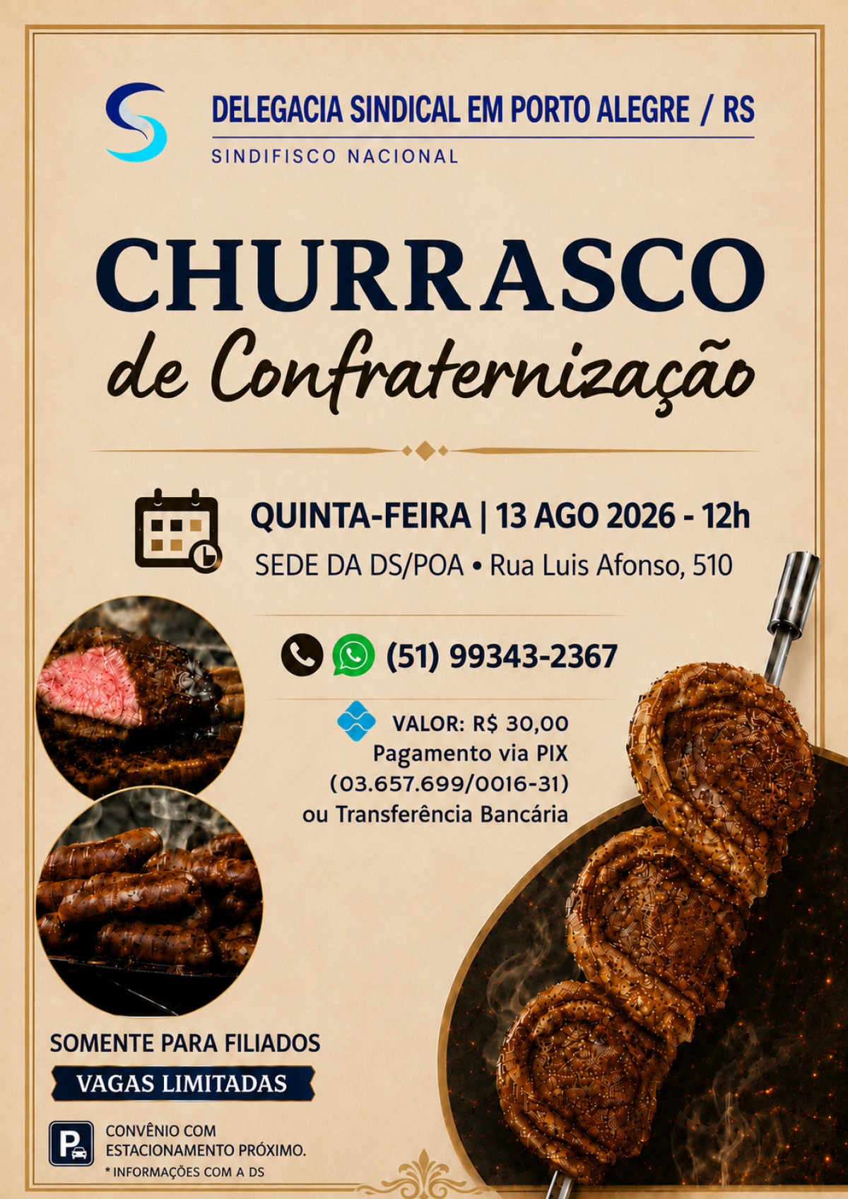 Churrasco de Confraternização