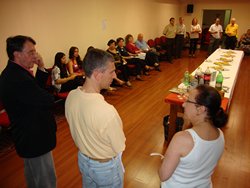Brinde aos aniversariantes  