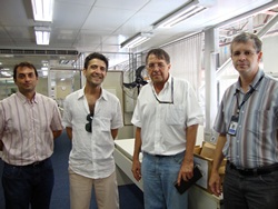 Diretores verificam condições de trabalho no Aeroporto