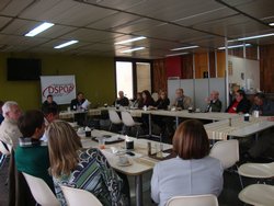 Candidatos apresentam chapas em AGE