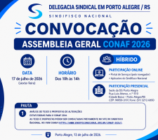 EDITAL DE CONVOCAÇÃO -ASSEMBLEIA GERAL CONAF 2026